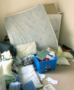 End of Tenancy Bedroom Before